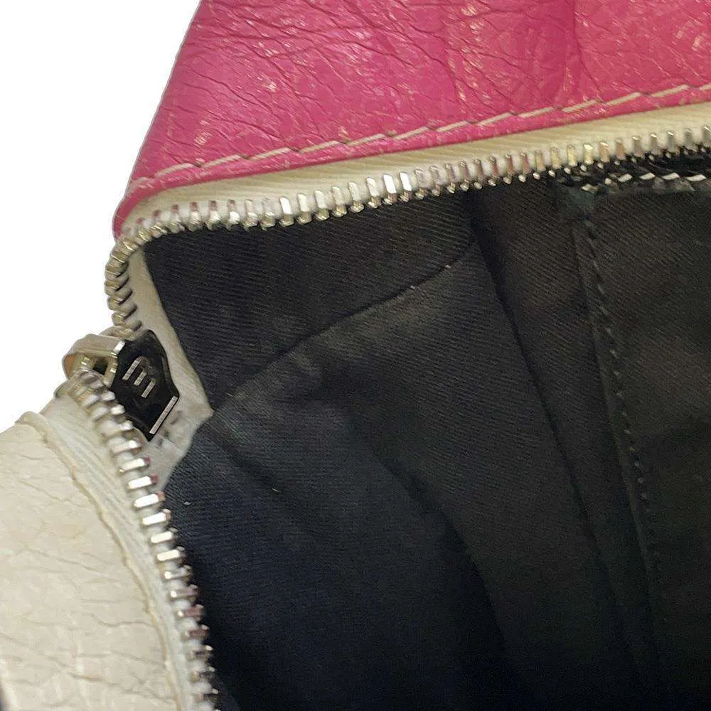 BALENCIAGA Bazar 2way Tote Bag Black/Multicolor 452458 Leather Size XS
