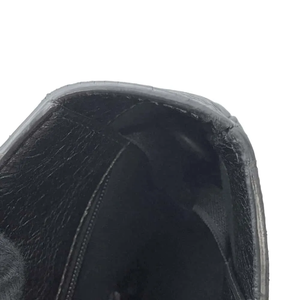 BALENCIAGA Explorer 2way Tote Black 638804 Leather