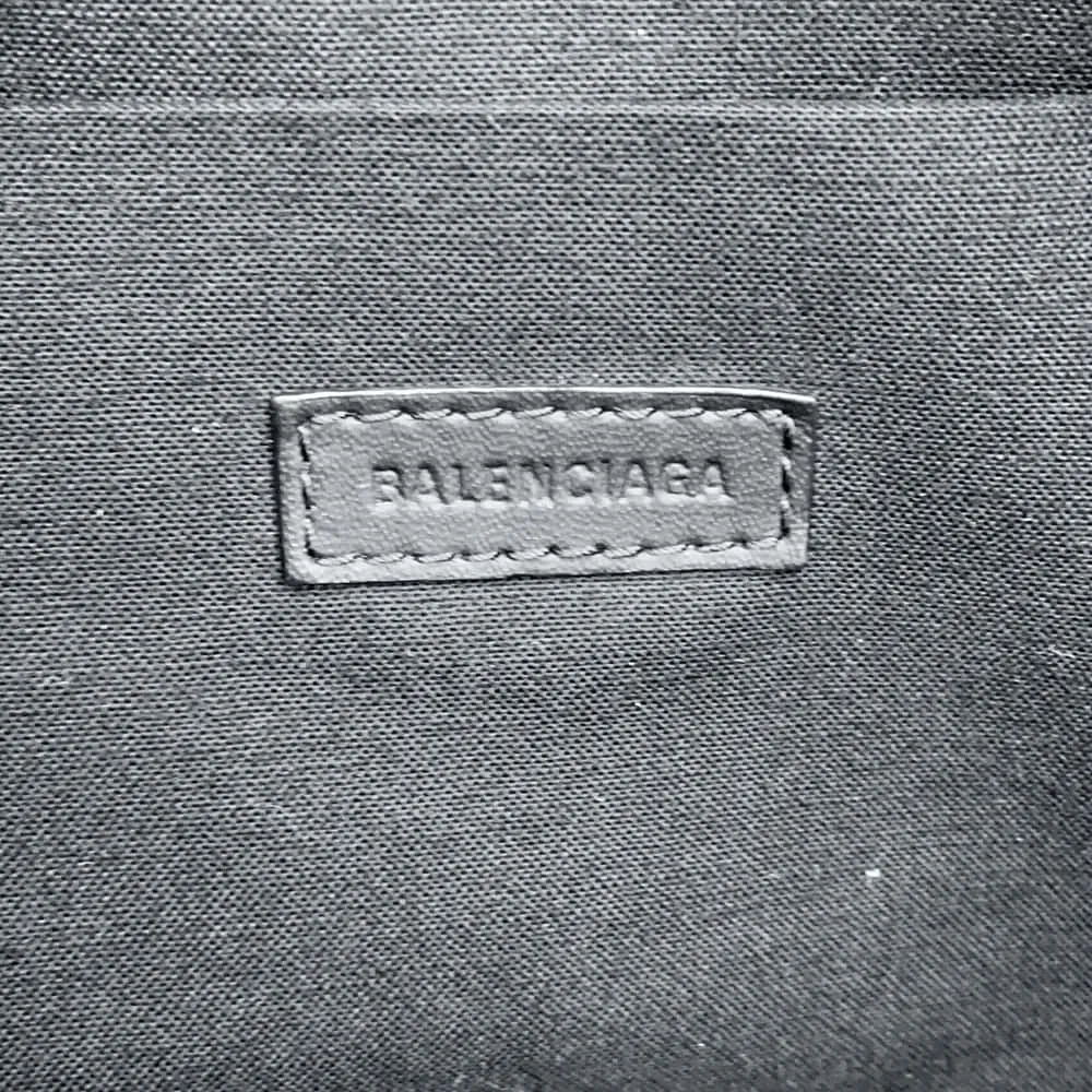 BALENCIAGA Explorer 2way Tote Black 638804 Leather