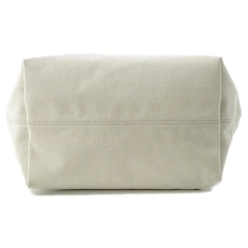 BALENCIAGA Jumbo Tote Bag Off-white 692068 Canvas Leather Size Small
