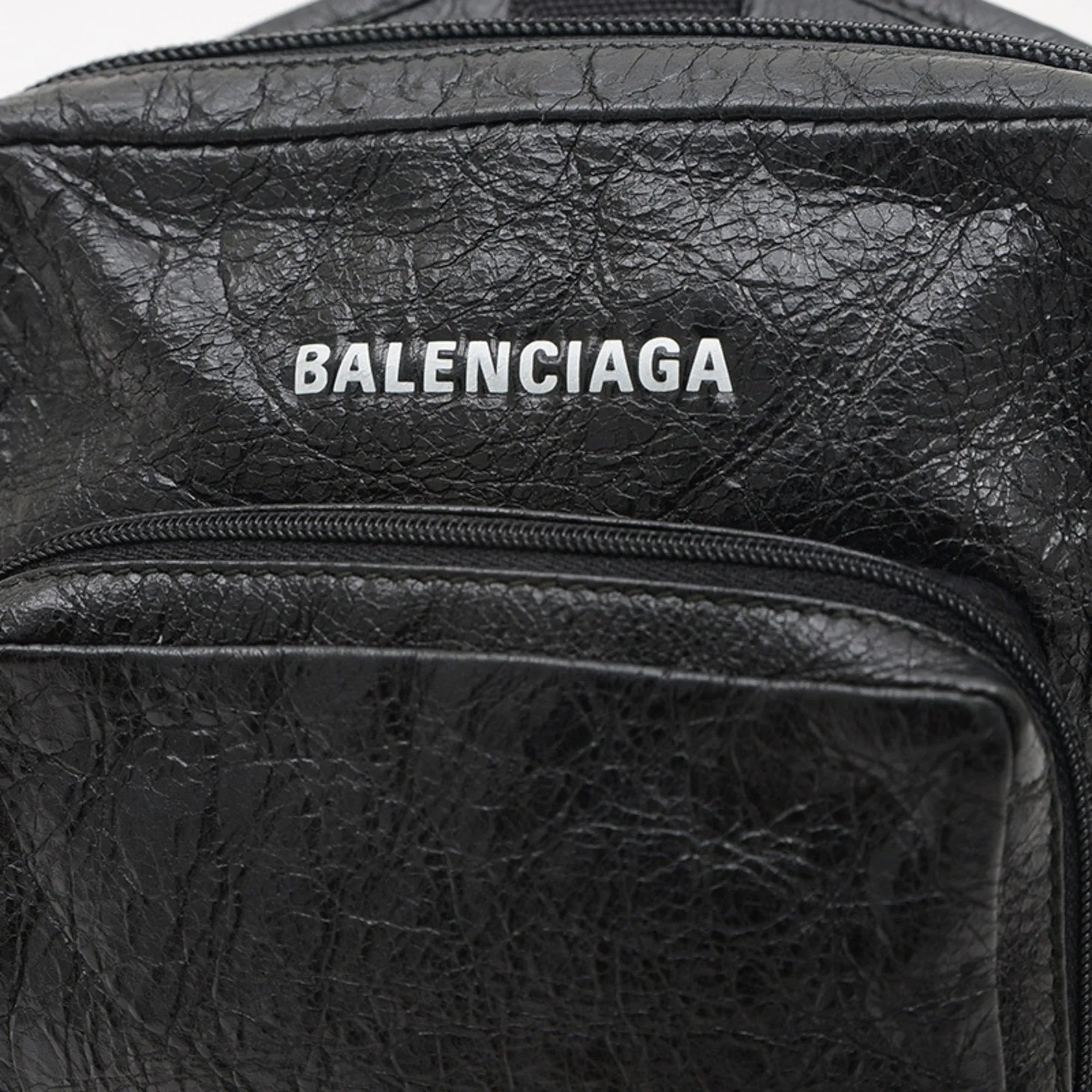 Balenciaga Leather Shoulder Bag Sling Bag (Pre-Owned)