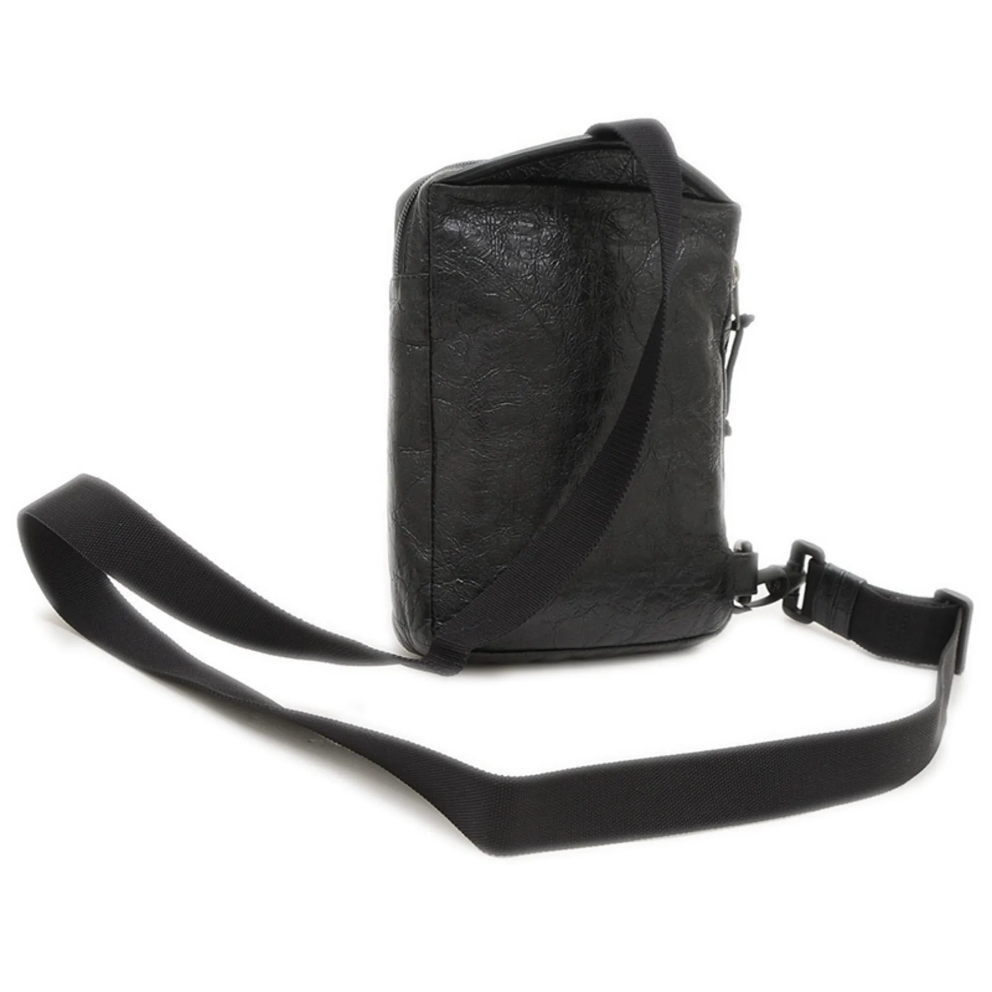 Balenciaga Leather Shoulder Bag Sling Bag (Pre-Owned)