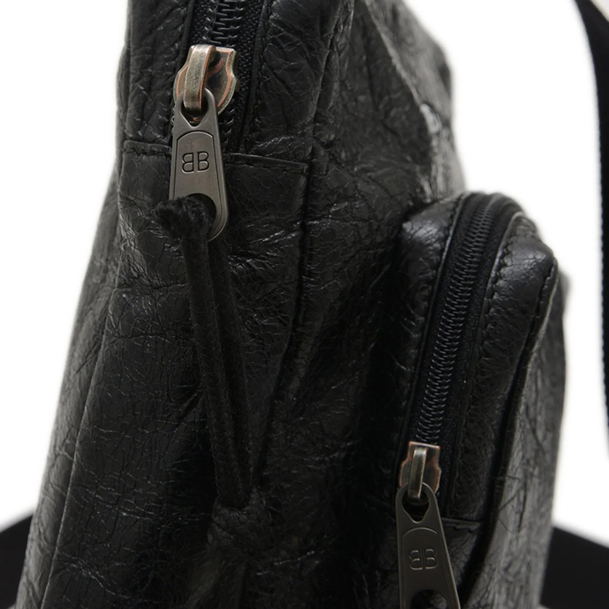 Balenciaga Leather Shoulder Bag Sling Bag (Pre-Owned)
