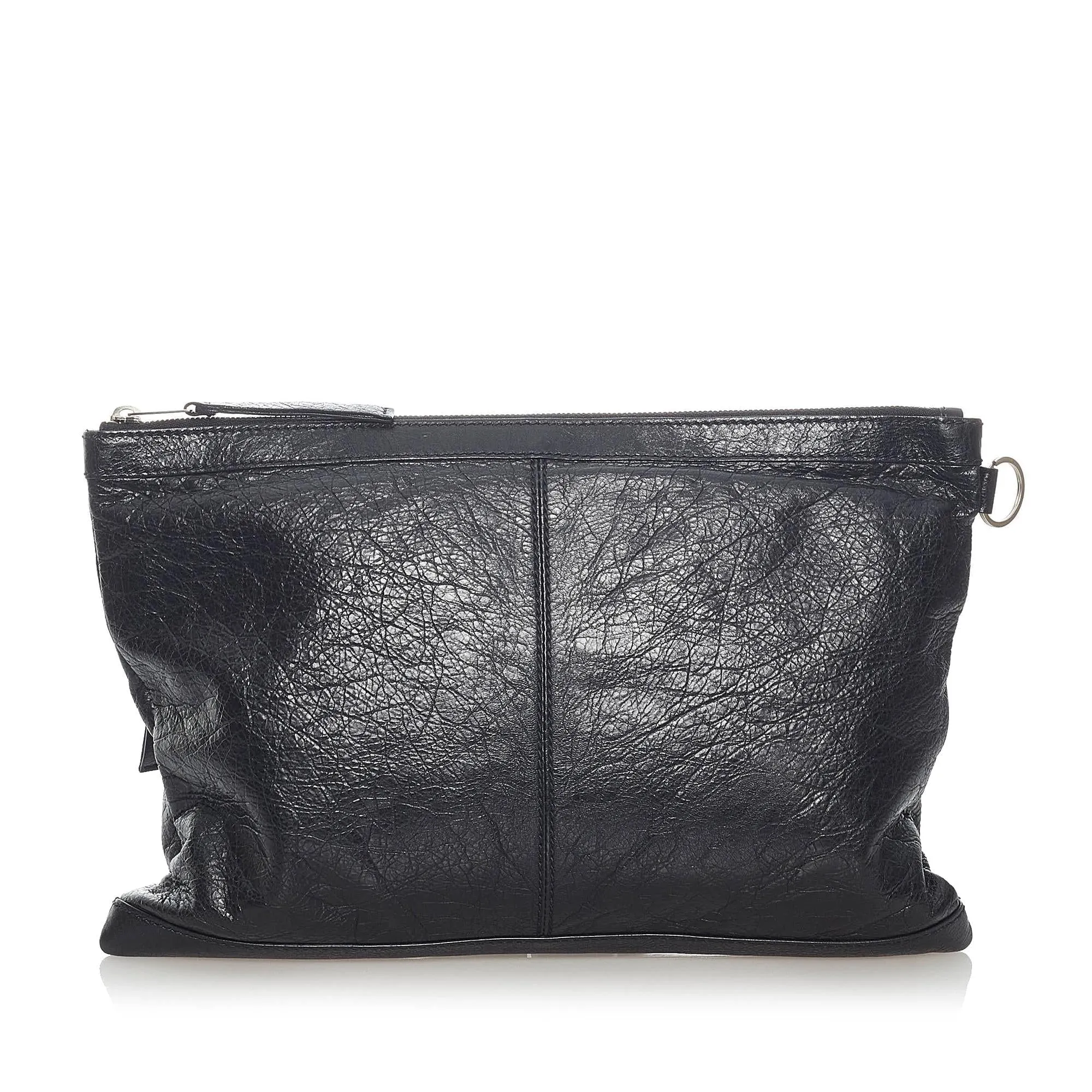 Balenciaga Motocross Classic Clip Clutch Bag (SHG-32738)
