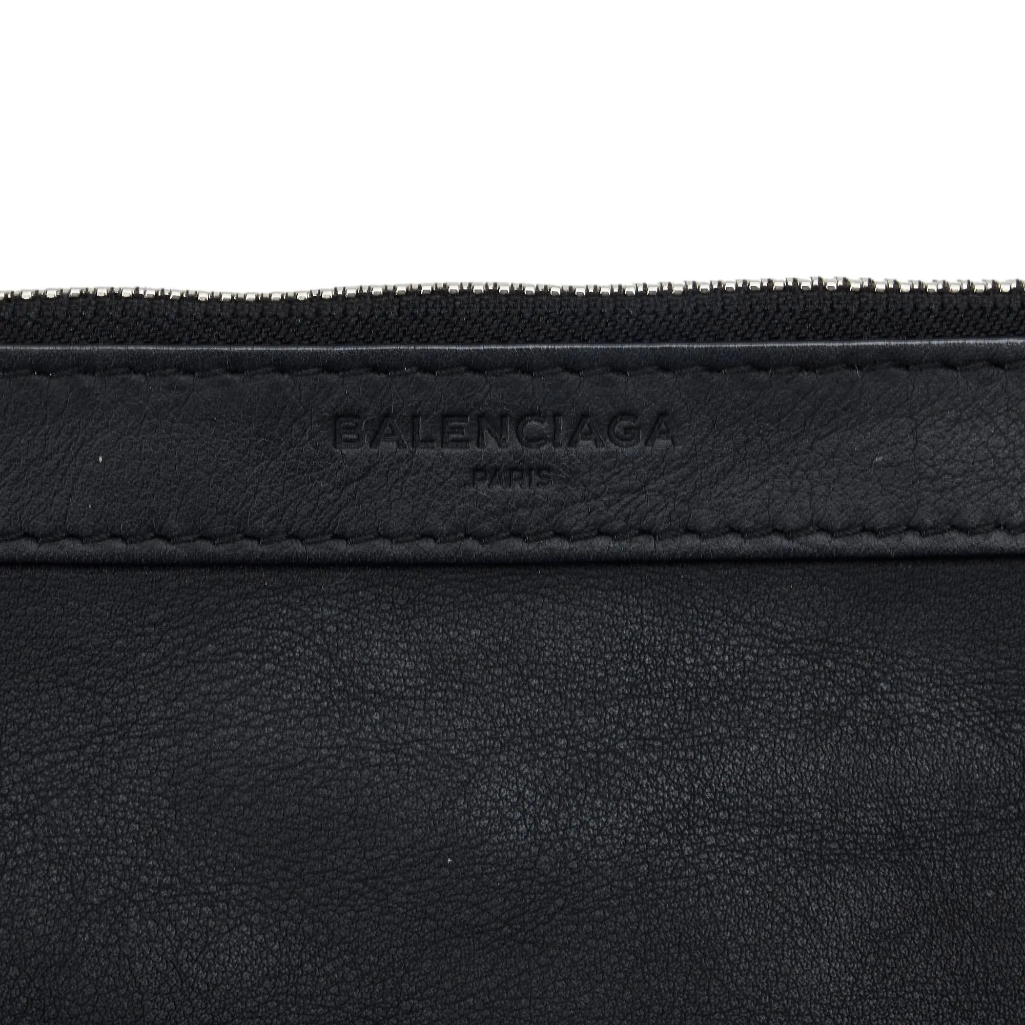 Balenciaga Navy Cabas M Tote Bag (SHG-GfX0gC)