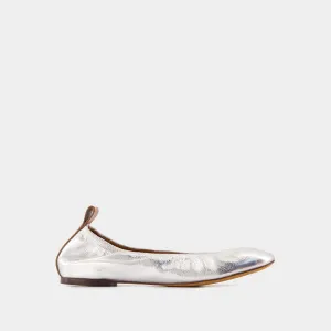 Ballerinas - Lanvin - Leather - Silver