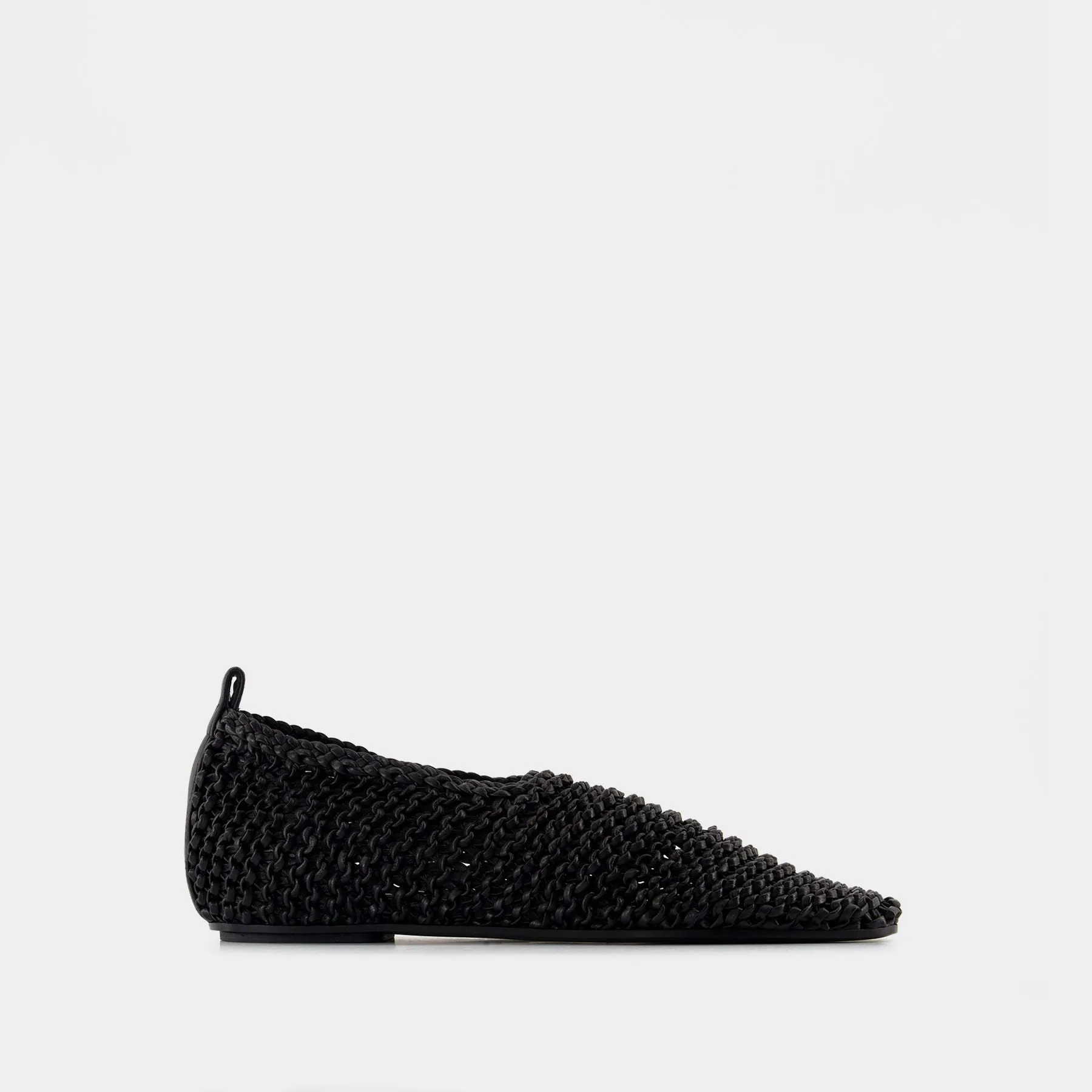Ballerinas - TOTEME - Leather - Black