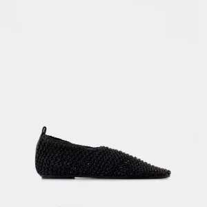 Ballerinas - TOTEME - Leather - Black