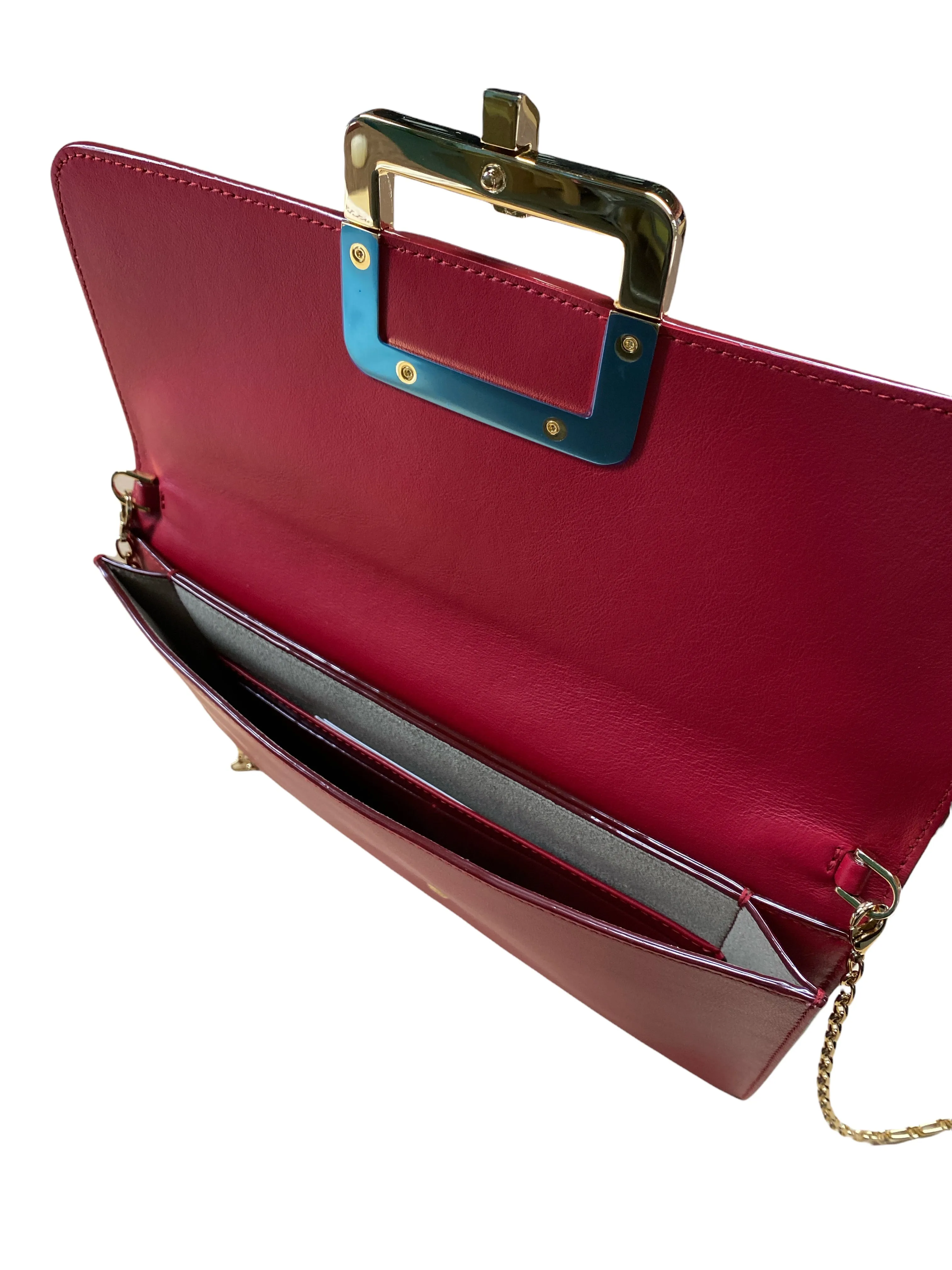 Bally Jody Women's 6230627 Red Leather Minibag
