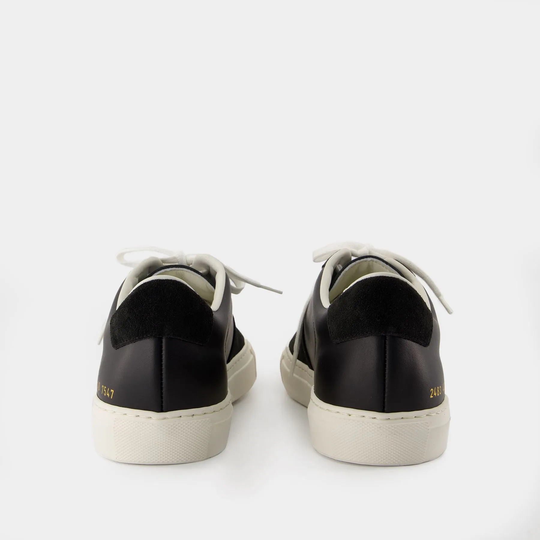 Bball Duo Sneakers - COMMON PROJECTS - Leather - Black