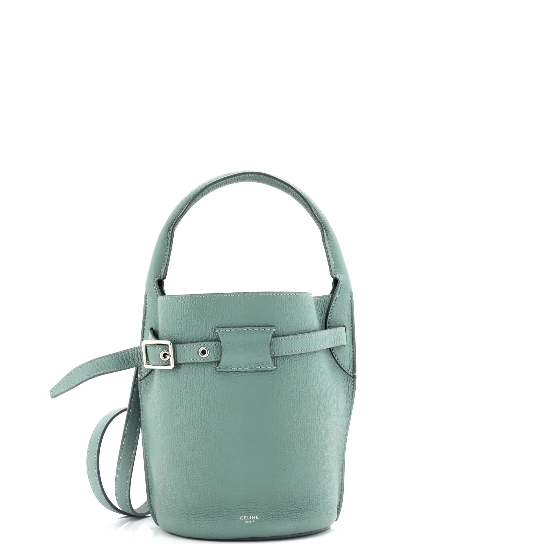 Big Bag Bucket Leather Nano
