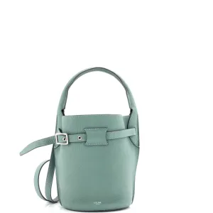 Big Bag Bucket Leather Nano