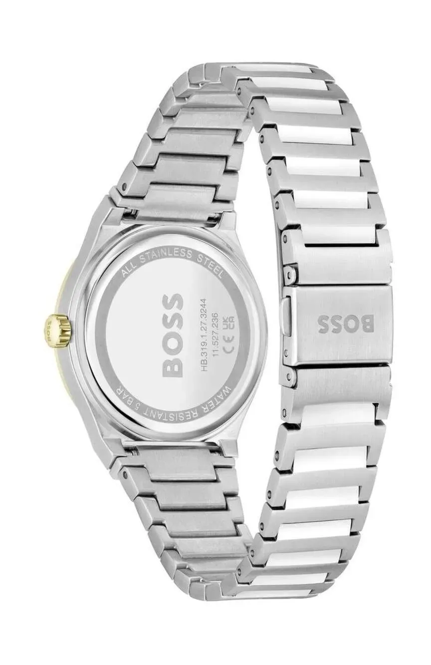 B.O.S.S Analog White Dial Women's Watch