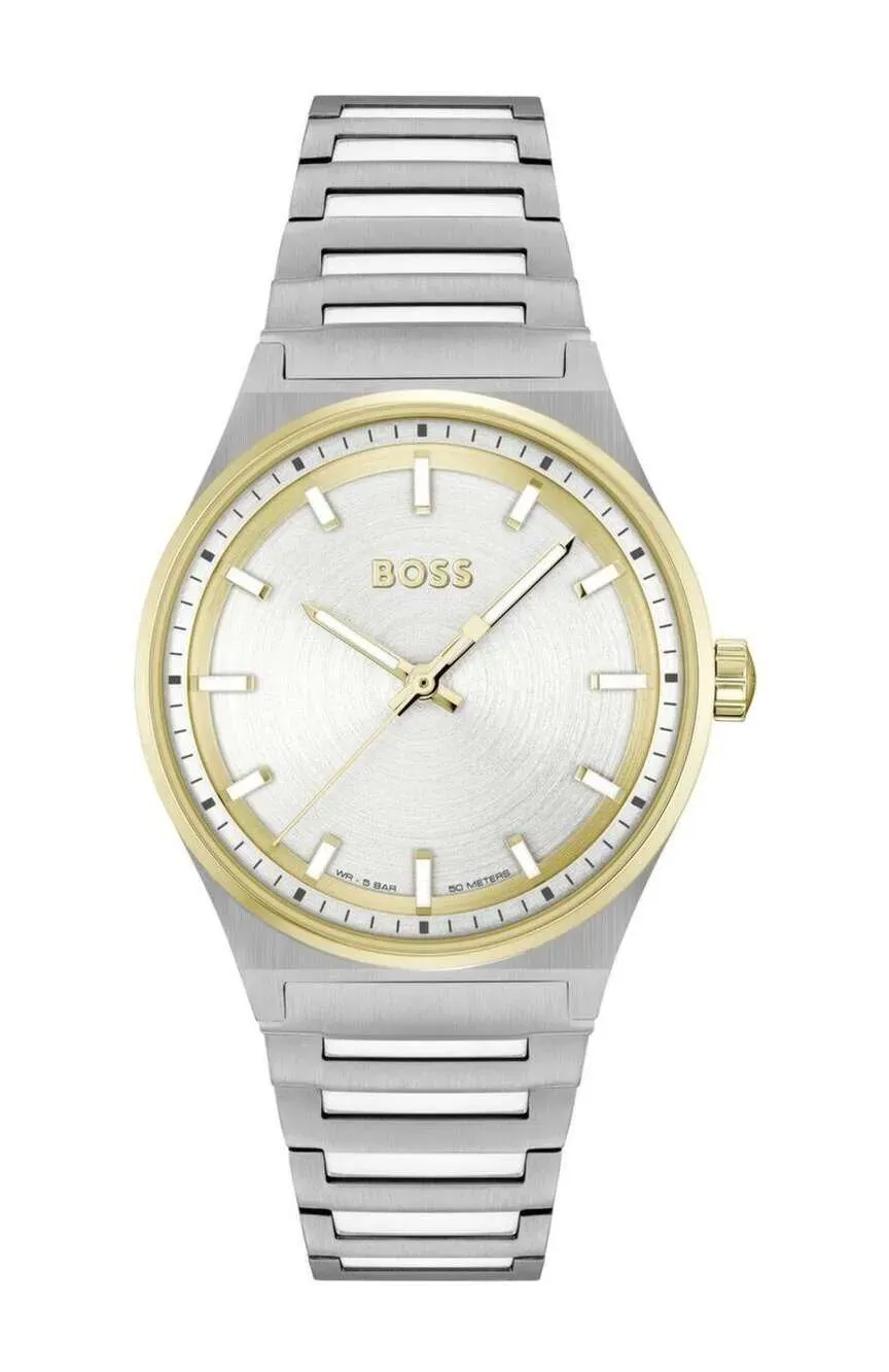 B.O.S.S Analog White Dial Women's Watch