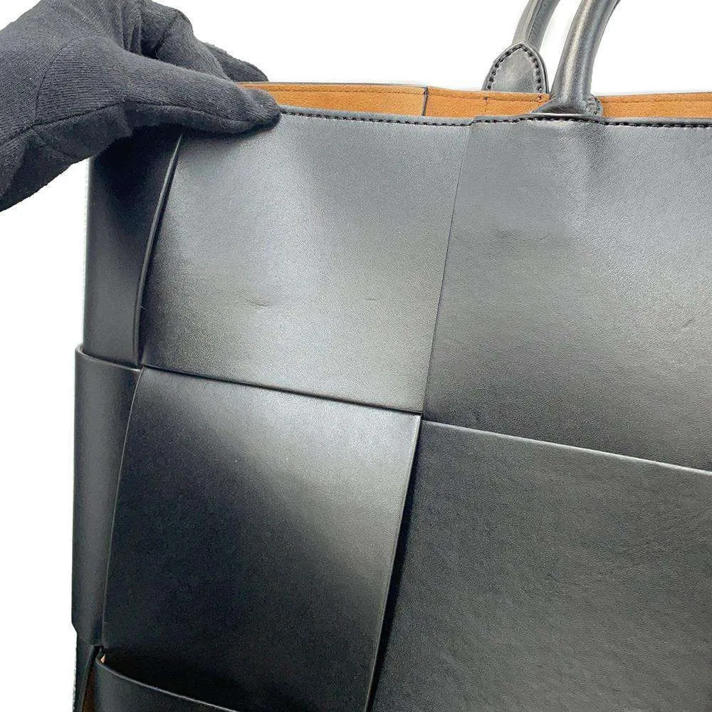 Bottega Veneta alcotote Black608608 Calf Leather Size Large