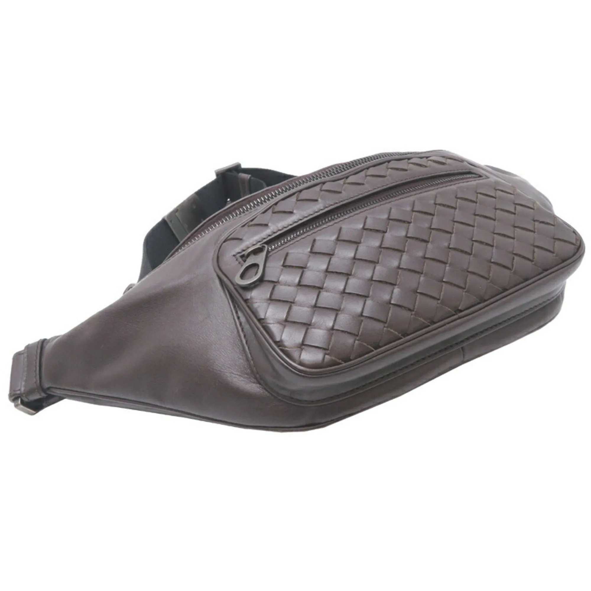 Bottega Veneta  Leather Fanny Pack Sling Bag (Pre-Owned)