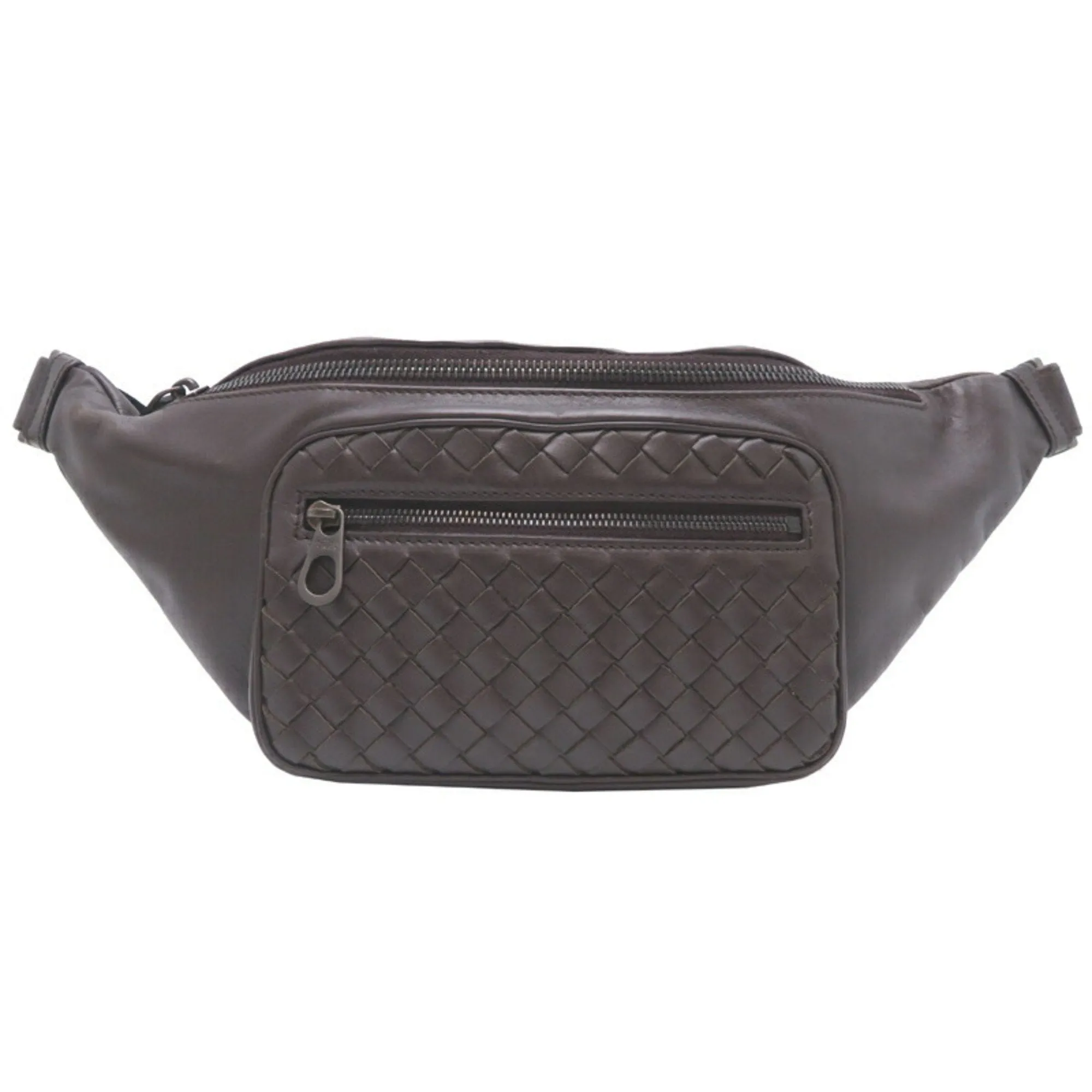 Bottega Veneta  Leather Fanny Pack Sling Bag (Pre-Owned)