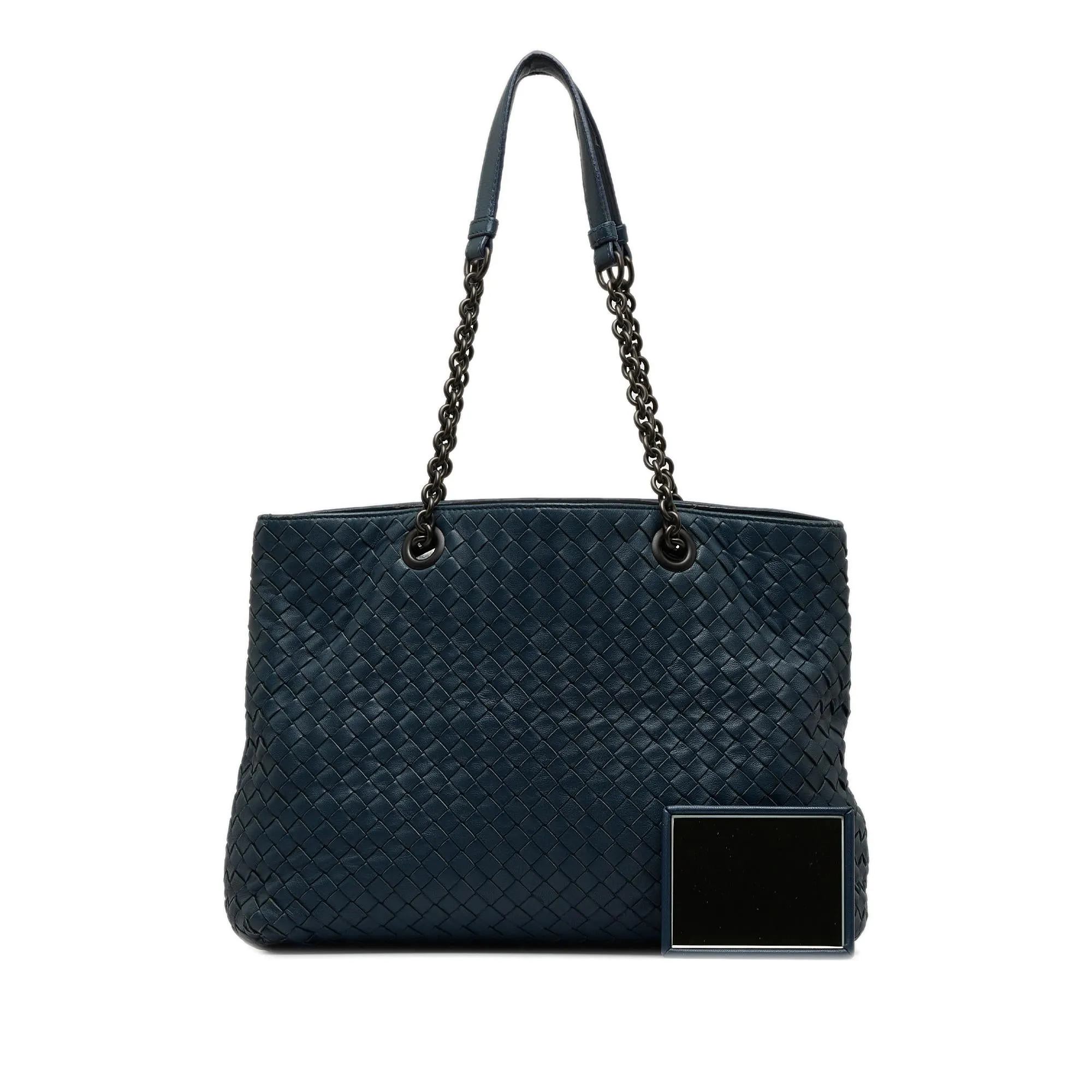 Bottega Veneta Medium Intrecciato Double Chain Tote (SHG-oRcWI3)