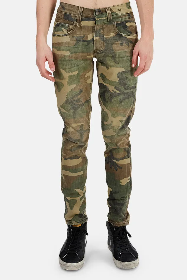 Boy Jean Beige Camo