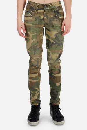 Boy Jean Beige Camo