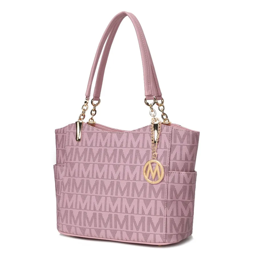 Braylee M Signature Tote Handbag