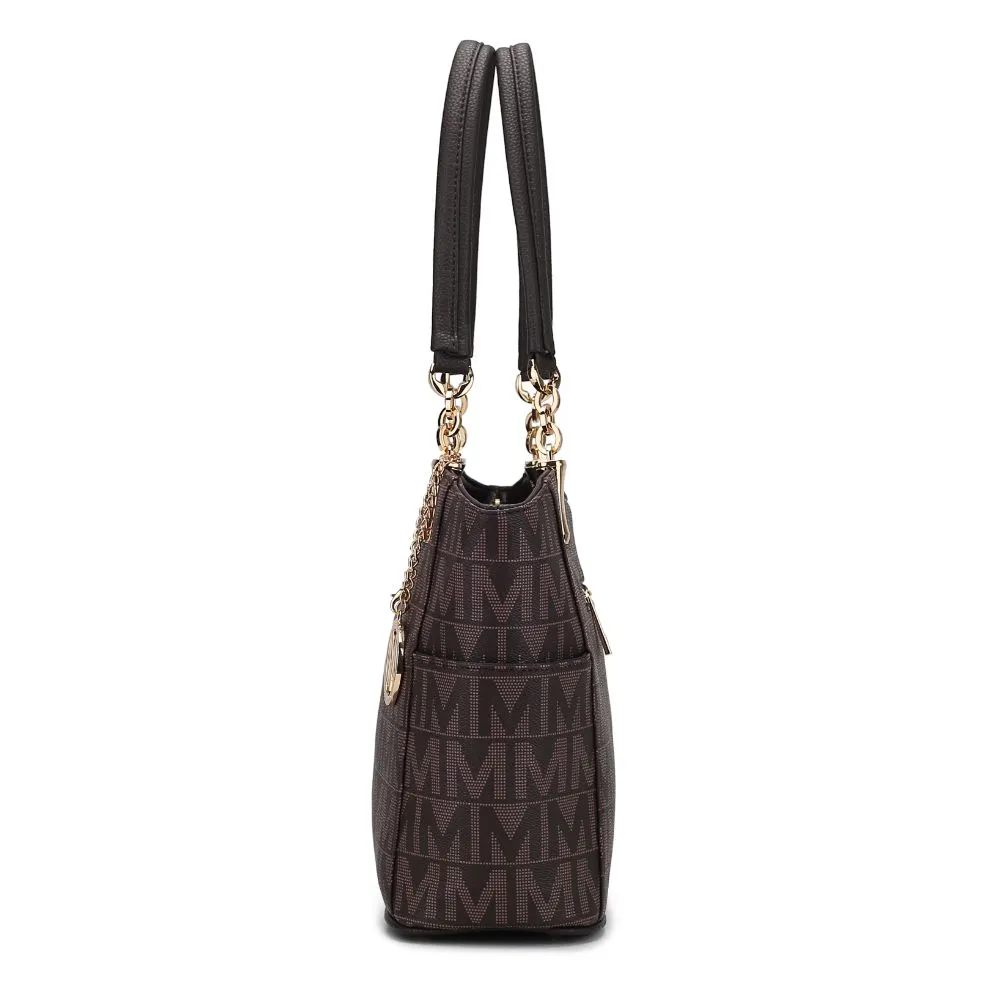 Braylee M Signature Tote Handbag