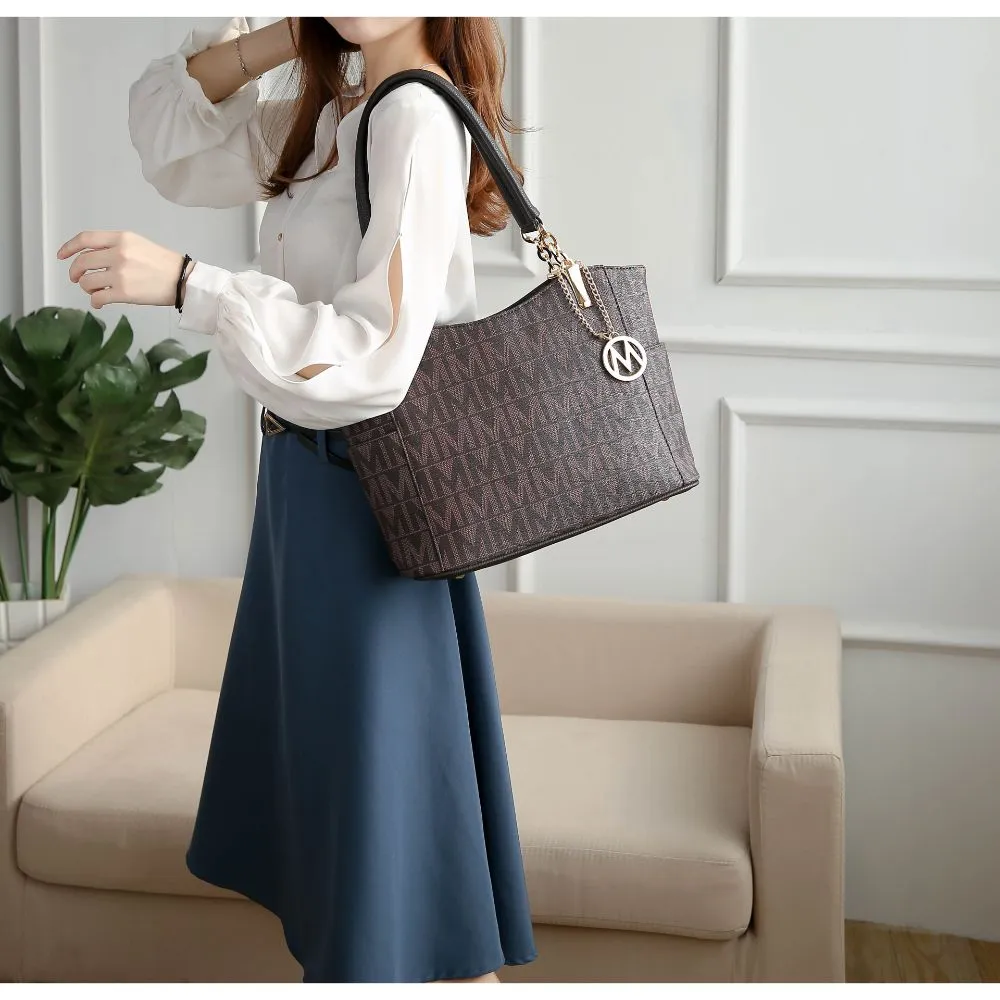 Braylee M Signature Tote Handbag