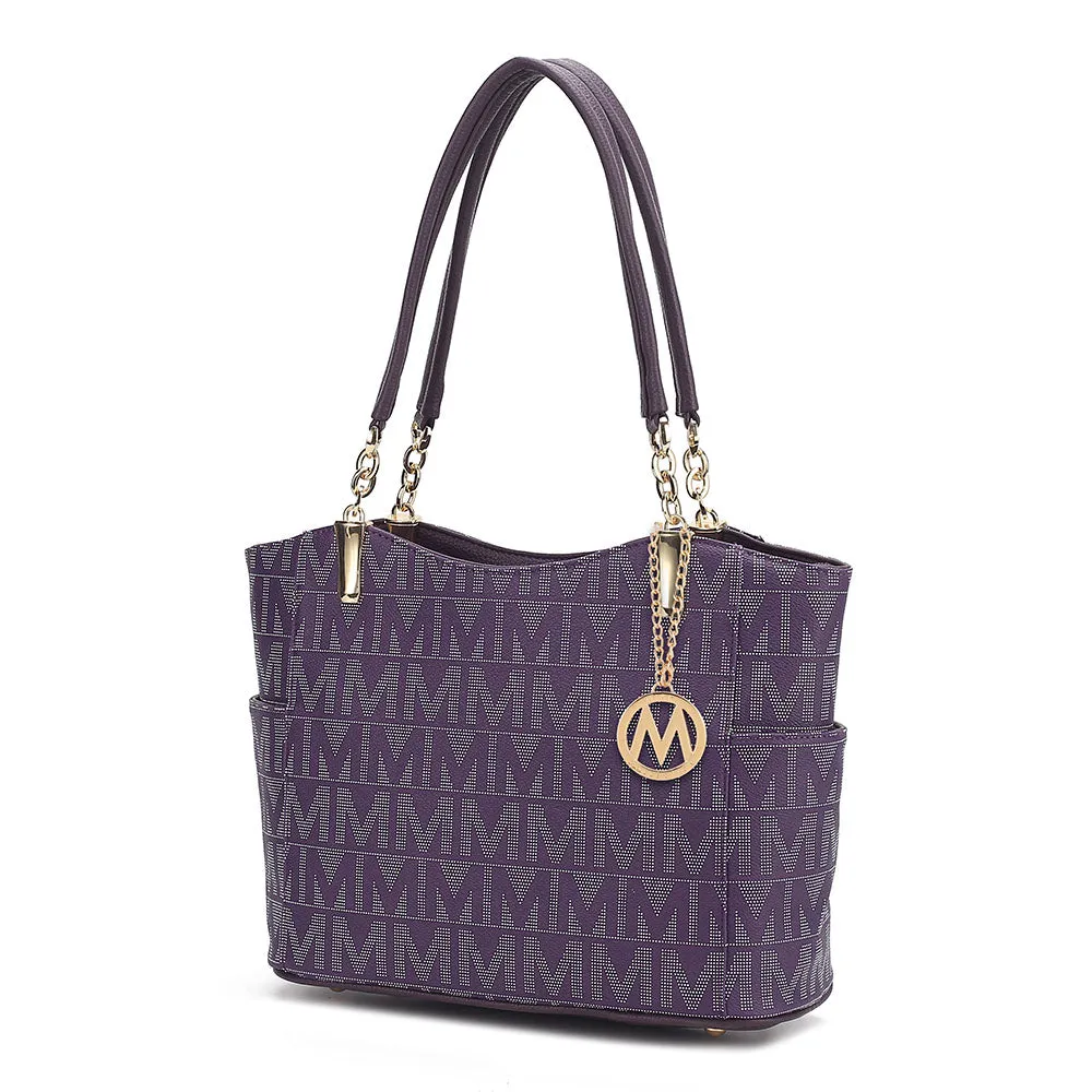 Braylee M Signature Tote Handbag