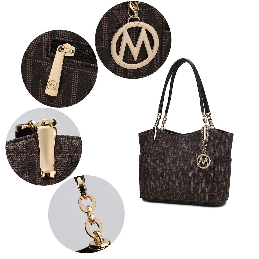 Braylee M Signature Tote Handbag