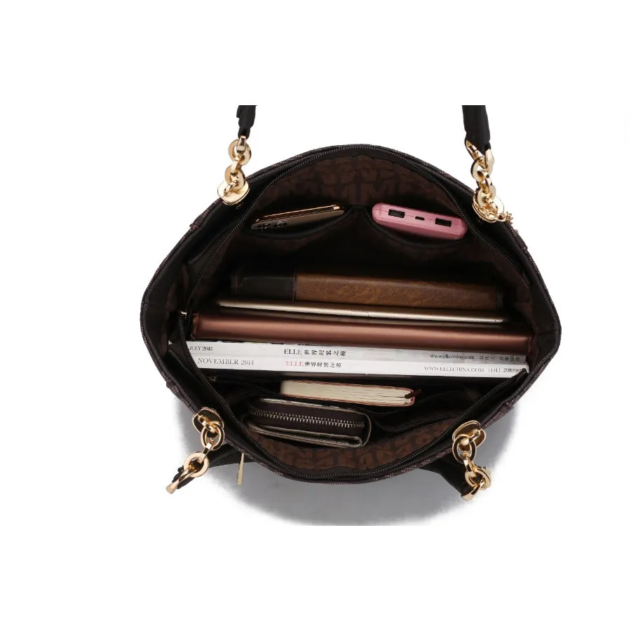 Braylee M Signature Tote Handbag