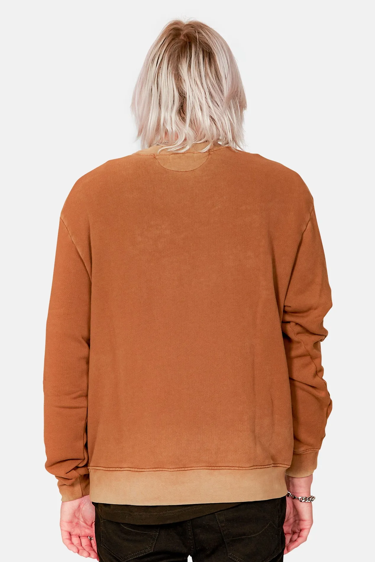 Bronx Crew Sweatshirt Vintage Clay