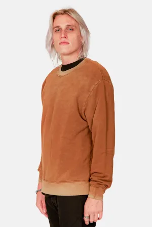 Bronx Crew Sweatshirt Vintage Clay