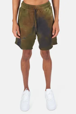 Bronx Zip Shorts Moss Haze