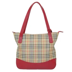 Burberry Beige Canvas Tote Bag ()