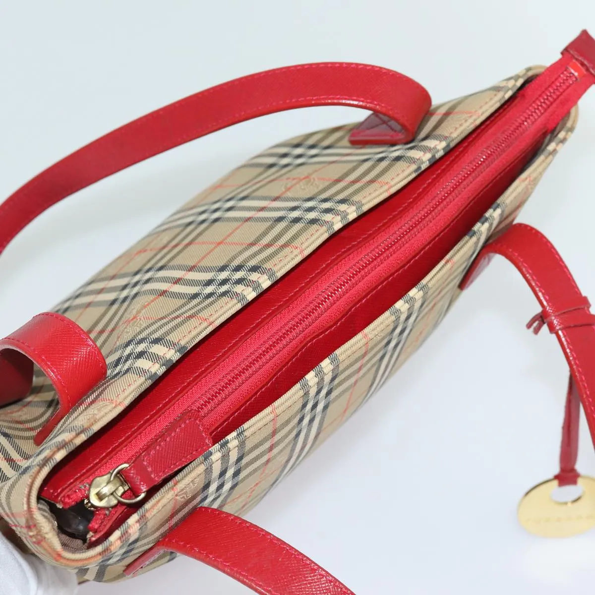 Burberry Beige Canvas Tote Bag ()