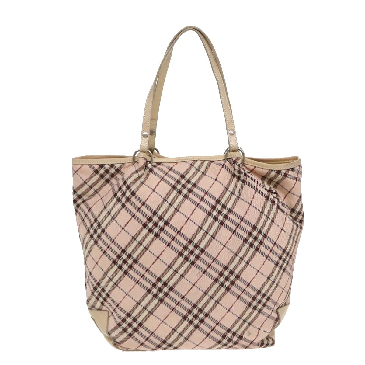 Burberry Blue Label Beige Synthetic Tote Bag ()