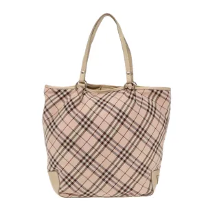 Burberry Blue Label Beige Synthetic Tote Bag ()