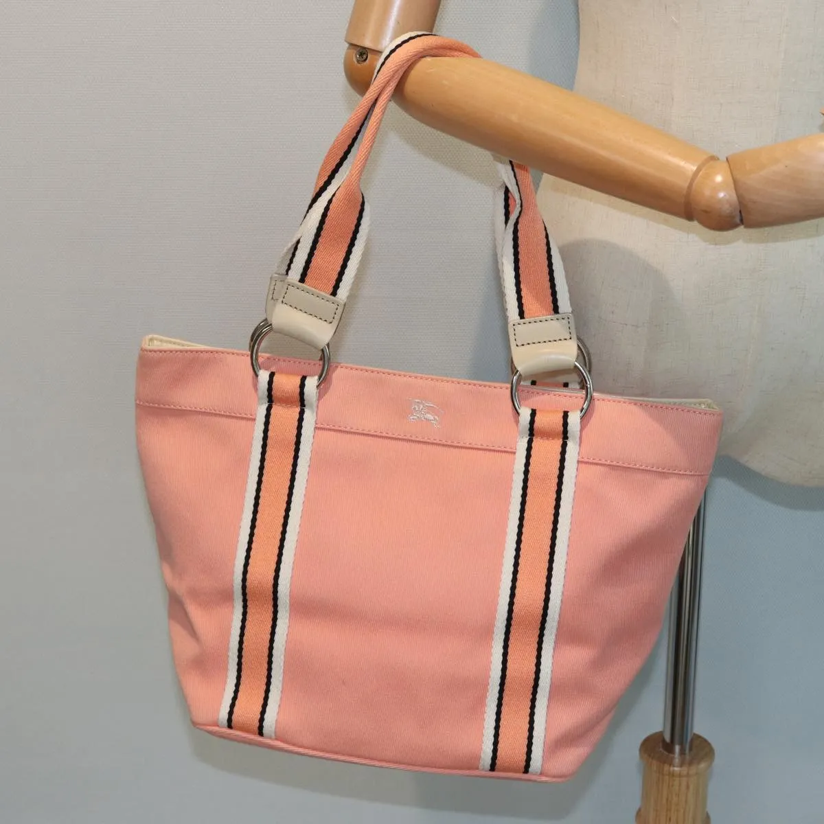 Burberry blue Label  Canvas Tote Bag (Pre-Owned)