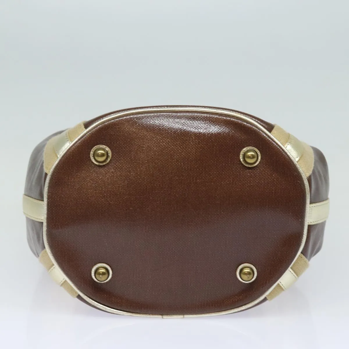 Burberry Brown Canvas Tote Bag ()