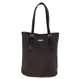 Burberry Brown Synthetic Tote Bag ()