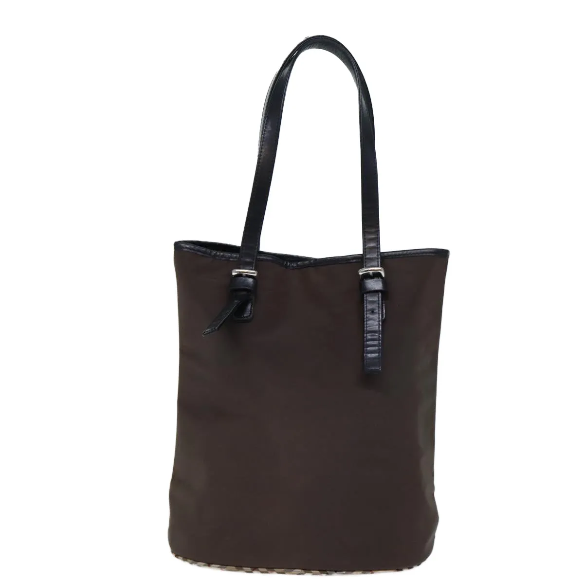 Burberry Brown Synthetic Tote Bag ()
