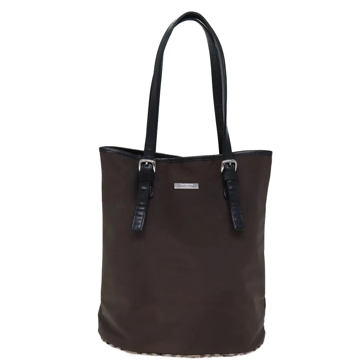 Burberry Brown Synthetic Tote Bag ()
