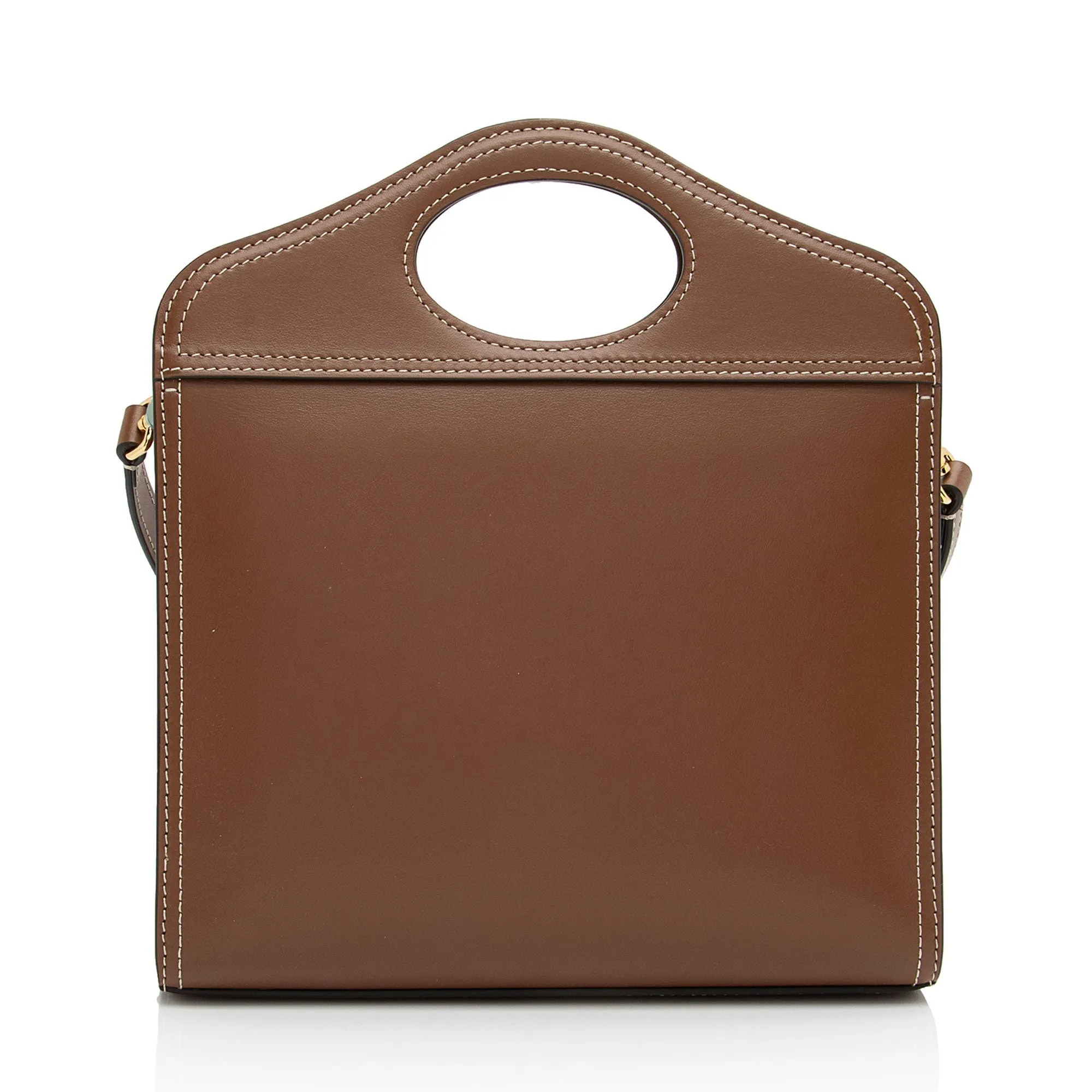Burberry Calfskin Mini Pocket Tote (SHF-YAkDR3)