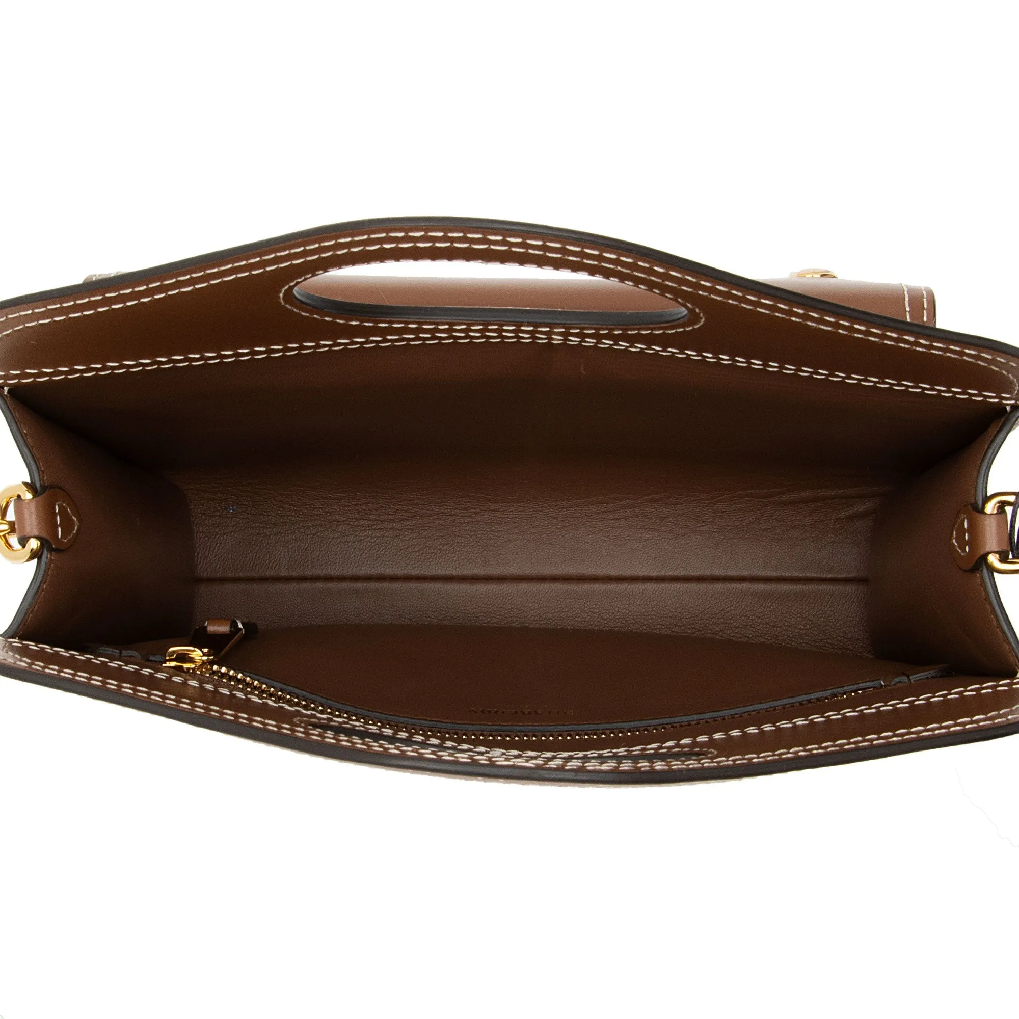 Burberry Calfskin Mini Pocket Tote (SHF-YAkDR3)