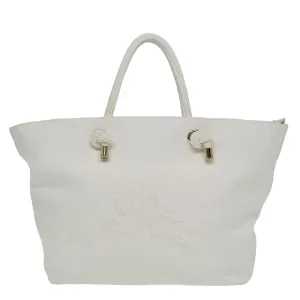 Burberry  Canvas Tote Bag (Pre-Owned)
