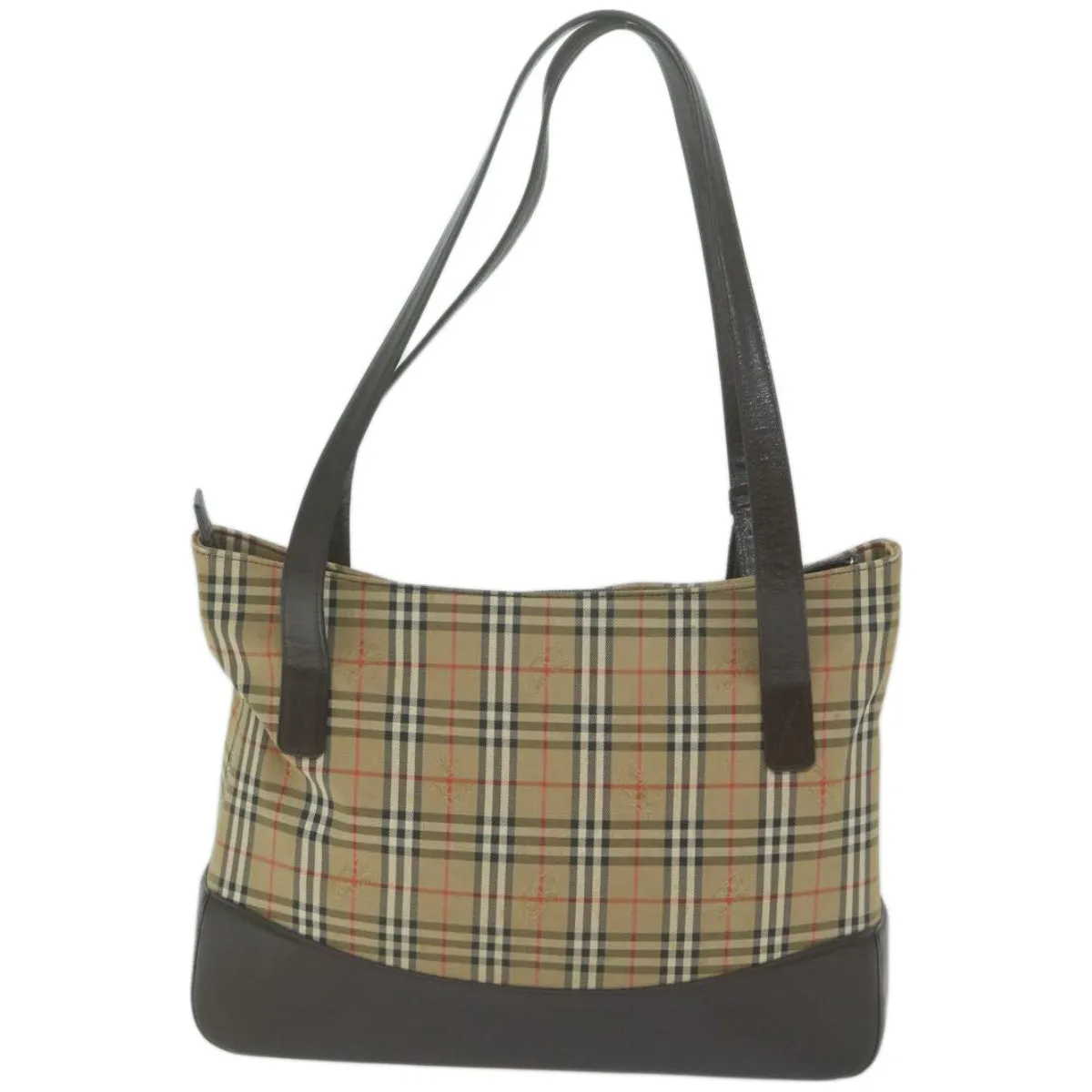 Burberry House Check Beige Canvas Tote Bag ()