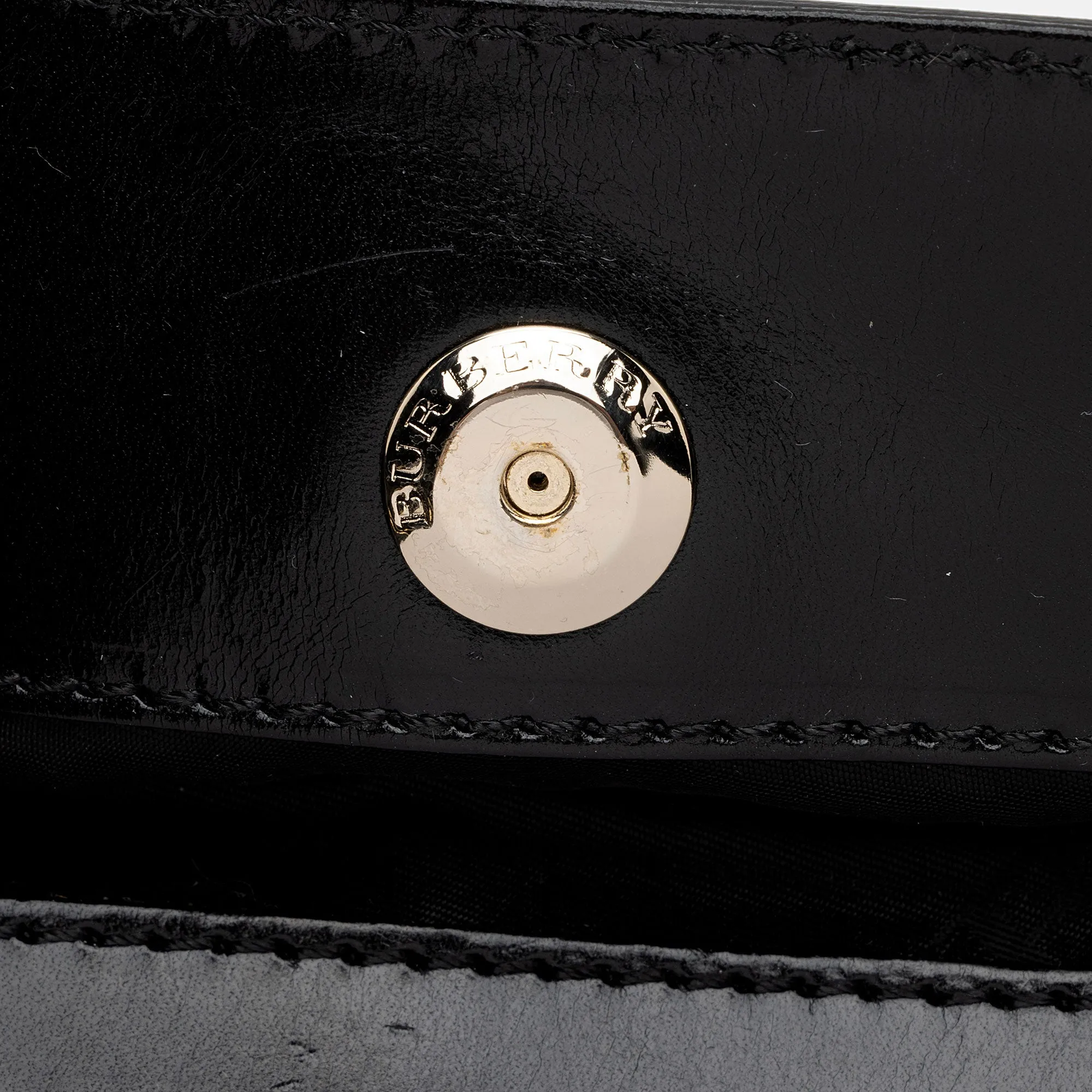 Burberry Lambskin Hepburn Convertible Tote (SHF-FHPl7M)