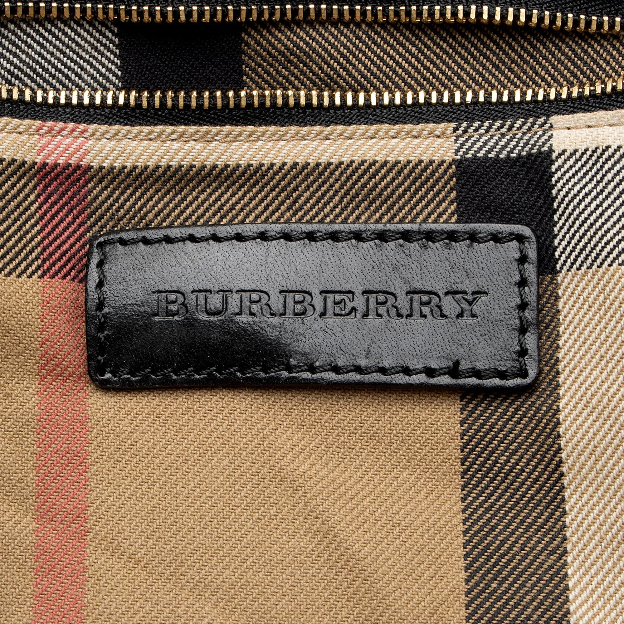 Burberry Lambskin Salisbury Bridle Medium Tote (SHF-aGNSFX)