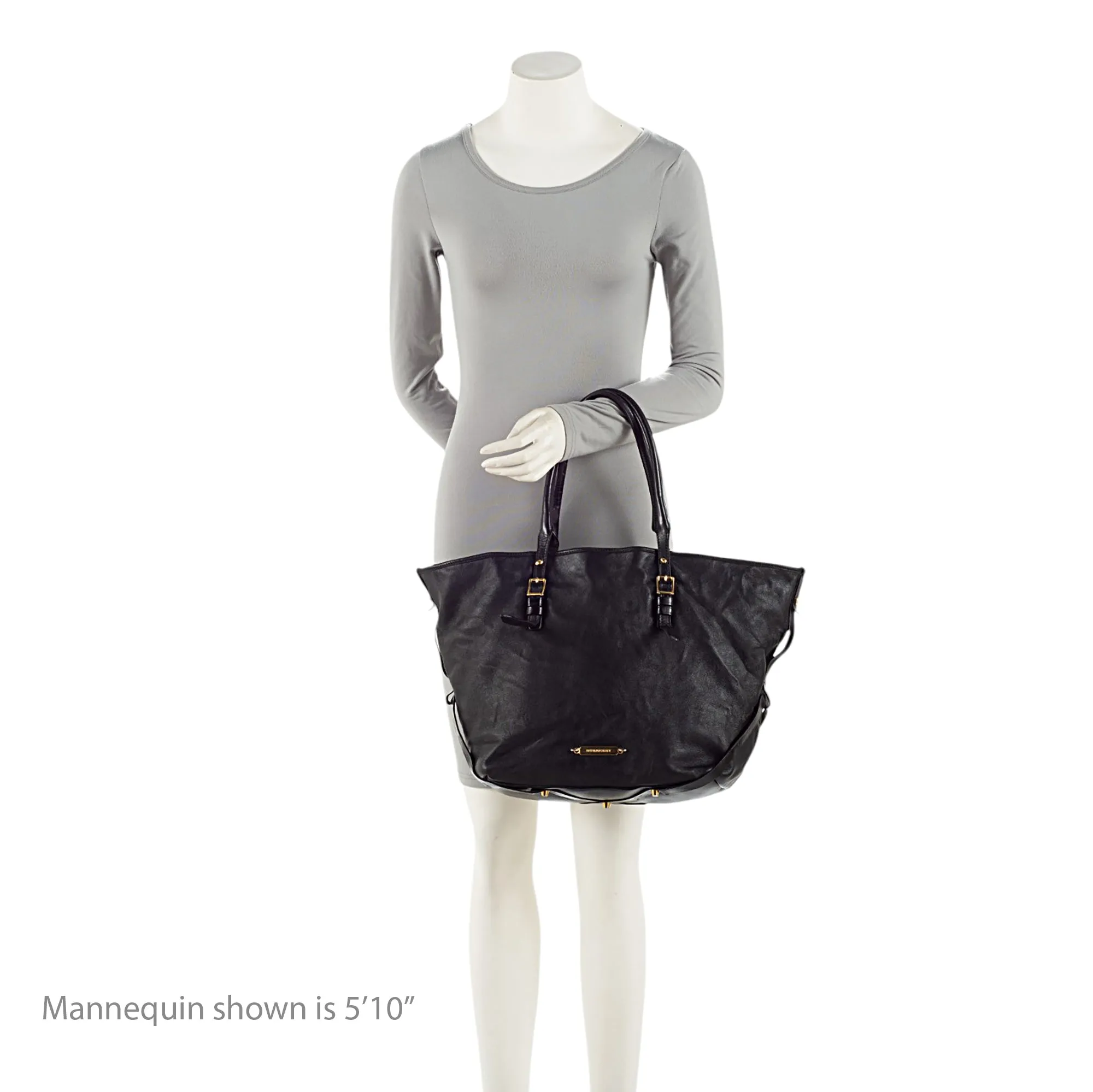 Burberry Lambskin Salisbury Bridle Medium Tote (SHF-aGNSFX)