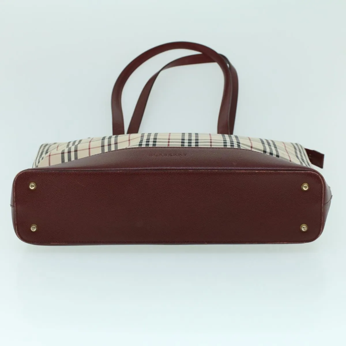 Burberry Nova Check Beige Canvas Tote Bag ()
